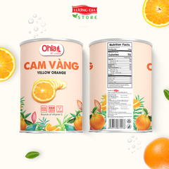 Trái cây tươi đóng lon Ohla 950g - Cam Vàng