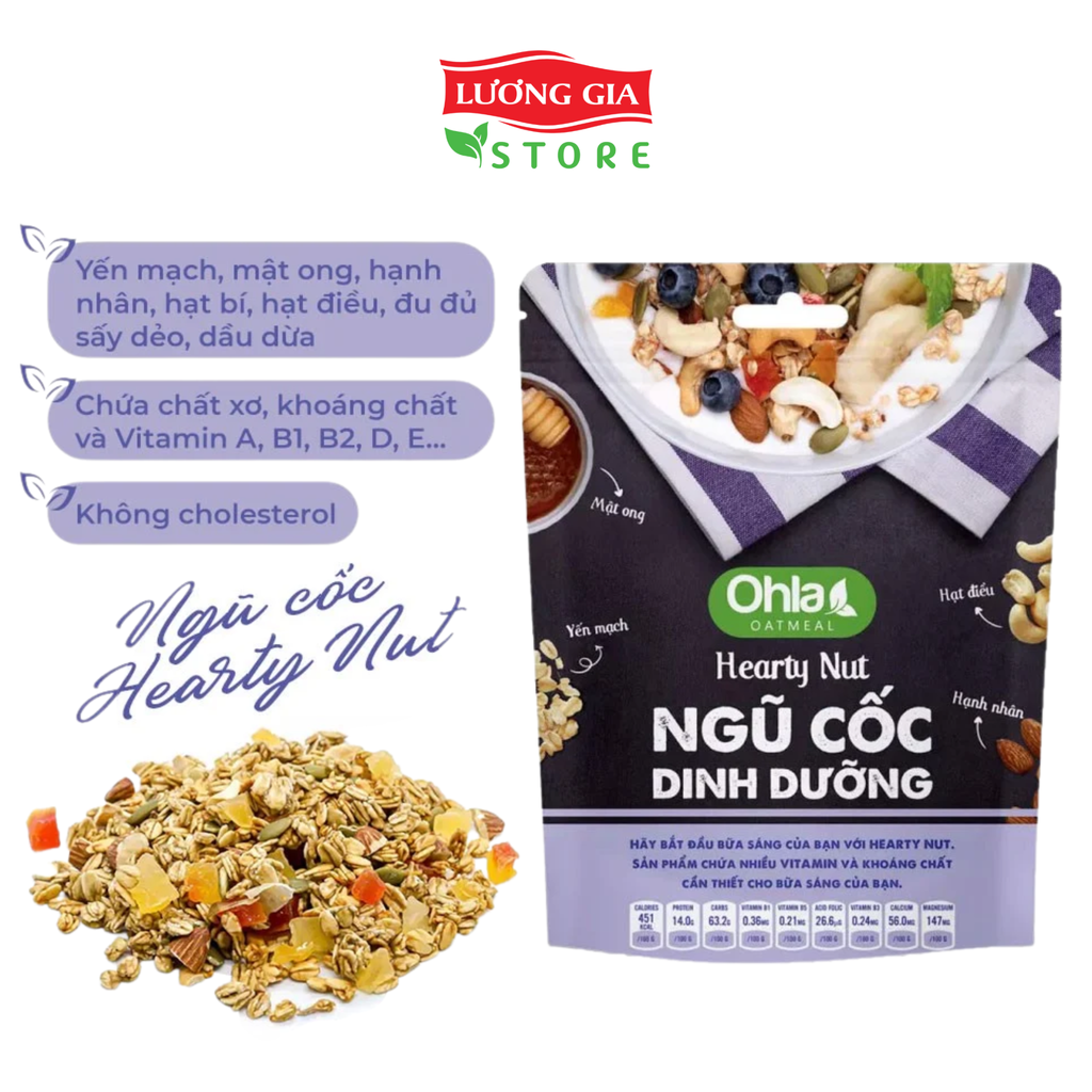 Ngũ Cốc Dinh Dưỡng Hearty Nut