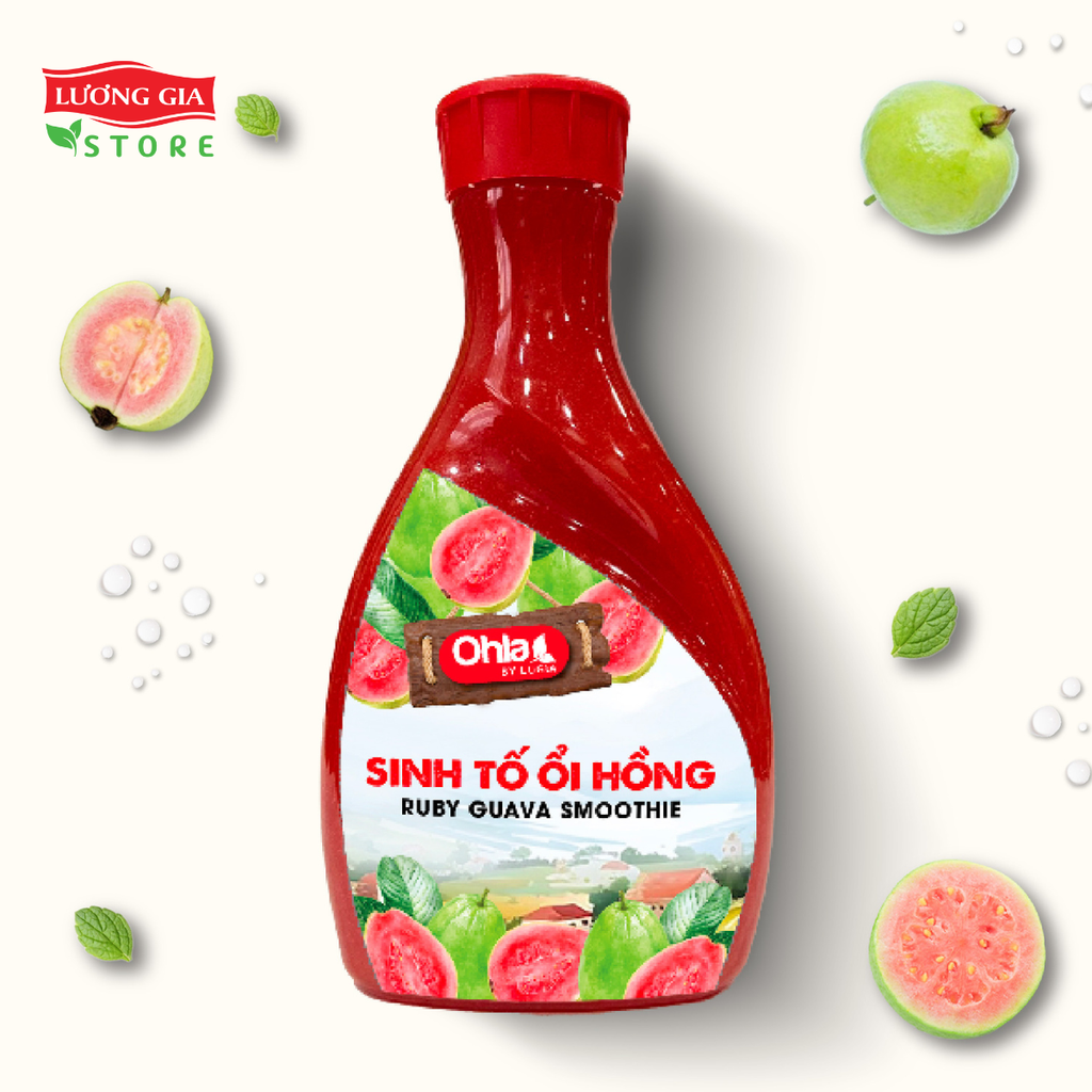 Sinh tố Ổi Ohla 1000ml