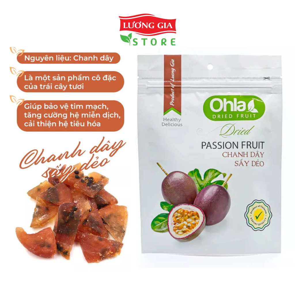 Chanh dây sấy dẻo Ohla
