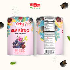 Trái cây tươi đóng lon Ohla 950g - Sim Rừng