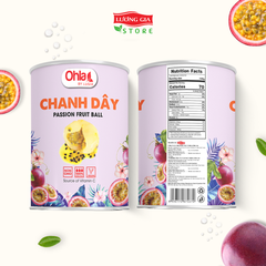 Trái cây tươi đóng lon Ohla 950g - Chanh dây nguyên trái/nước