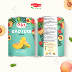 Trái cây tươi đóng lon Ohla 950g - Đào