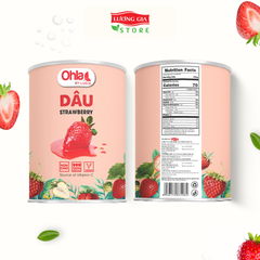 Trái cây tươi đóng lon 950g Ohla - Dâu