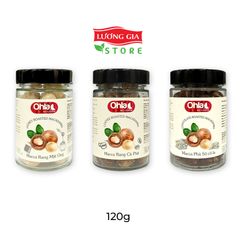 Combo siêu hời 8: hạnh nhân mật ong, hạnh nhân socola, hạnh nhân cà phê,  macca mật ong, macca socola, macca cà phê Ohla
