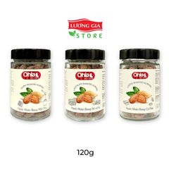 Combo siêu hời 8: hạnh nhân mật ong, hạnh nhân socola, hạnh nhân cà phê,  macca mật ong, macca socola, macca cà phê Ohla