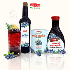 Trái cây tươi đóng lon Ohla 950g - Việt Quất