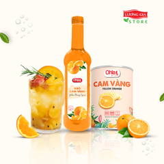 Trái cây tươi đóng lon Ohla 950g - Cam Vàng