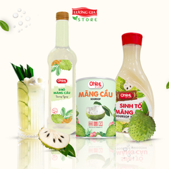 Trái cây tươi đóng lon Ohla 950g - Mãng Cầu