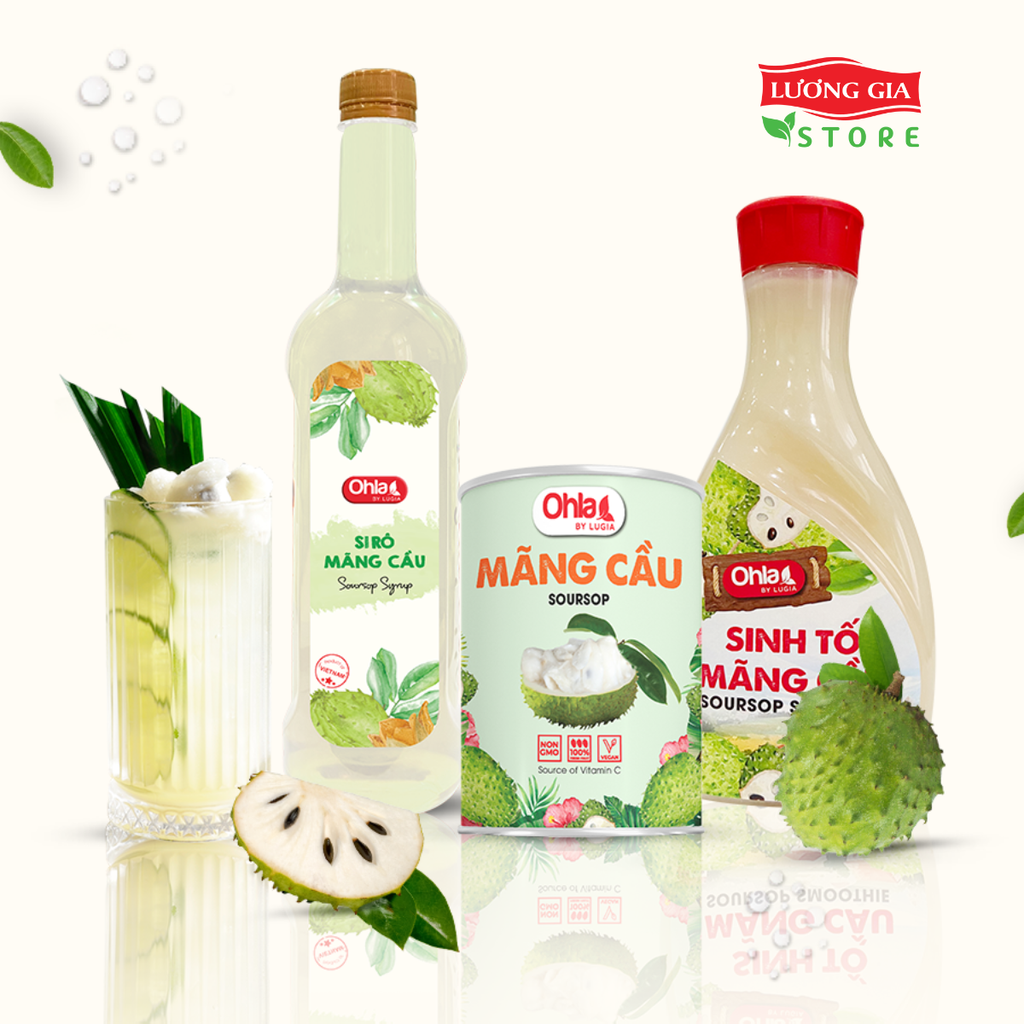 Sinh tố Mãng Cầu Ohla 1000ml
