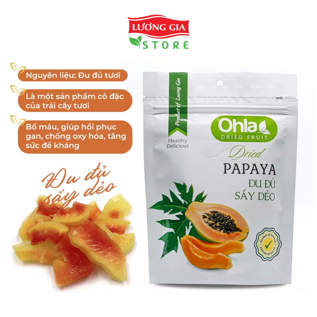 Đu đủ sấy dẻo Ohla