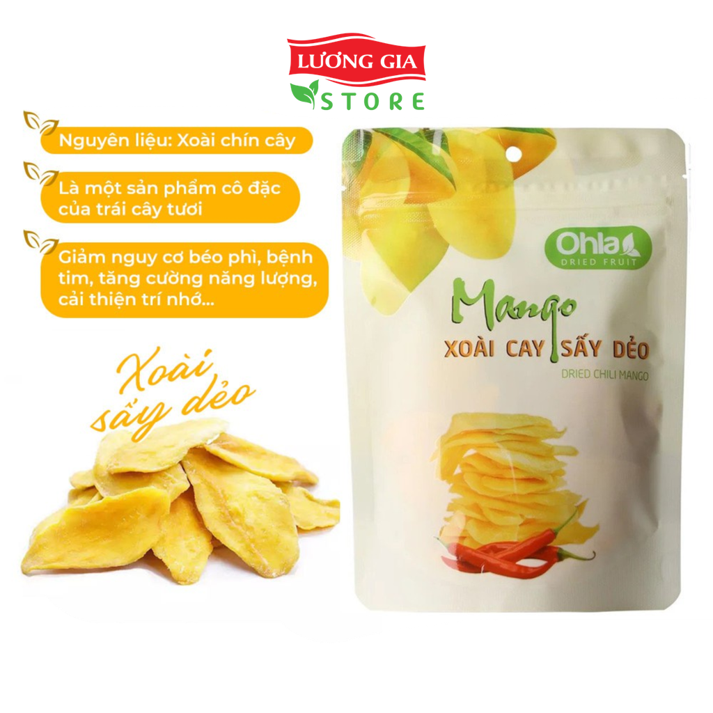 Xoài cay sấy dẻo Ohla