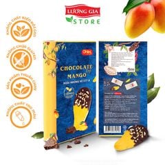 Ohla hộp xoài nhúng Socola hạnh nhân (lát lớn)
