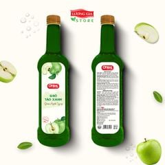 Siro Táo Xanh Ohla 780ml (chai nhựa)