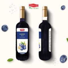 Siro Việt Quất Ohla 750ml (chai thủy tinh)