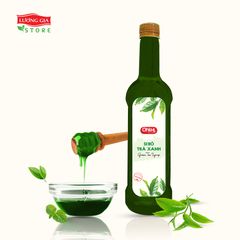 Siro Trà Xanh Ohla 780ml (chai nhựa)