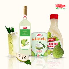 Siro Mãng Cầu Ohla 750ml (chai thủy tinh)