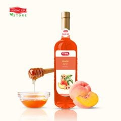 Siro Đào Ohla 750ml (chai thủy tinh)