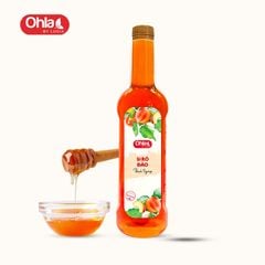 Siro Đào Ohla 780ml (chai nhựa)