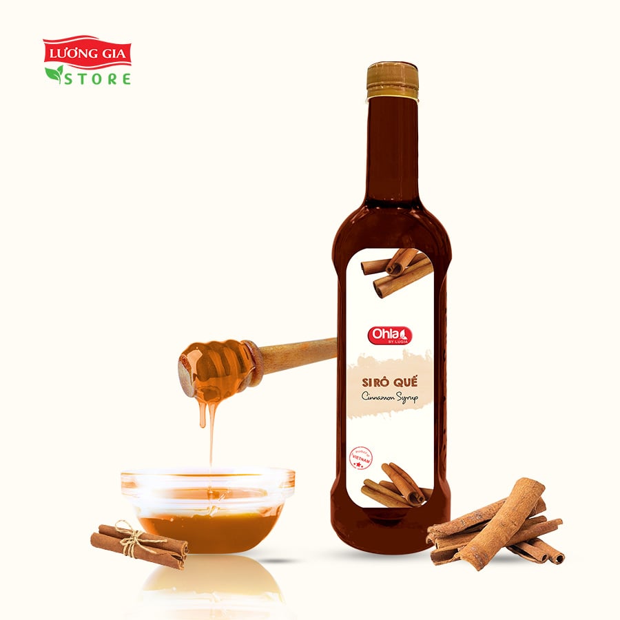 Siro Quế Ohla 780ml (chai nhựa)