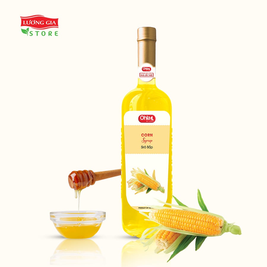 Siro Bắp Ohla 750ml (chai thủy tinh)