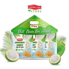 Combo siêu hời 2: 5 túi dừa Dừa sấy giòn 50g