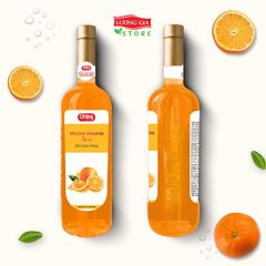Siro Cam Vàng Ohla 750ml (chai thủy tinh)