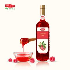 Siro Phúc Bồn Tử Ohla 750ml (chai thủy tinh)