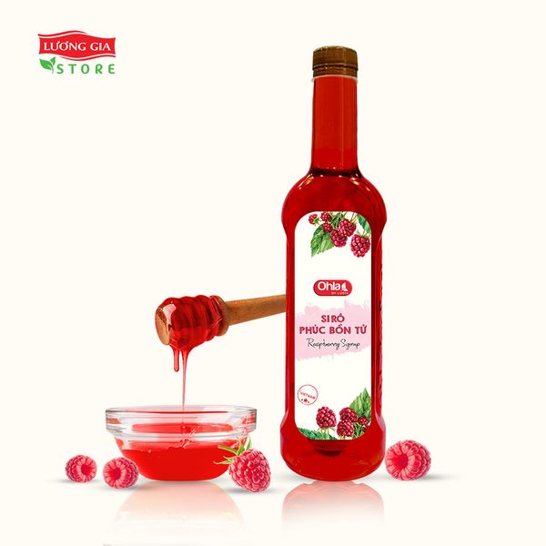 Siro Phúc Bồn Tử Ohla 780ml (chai nhựa)