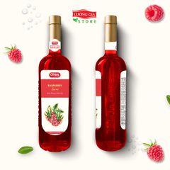 Siro Phúc Bồn Tử Ohla 750ml (chai thủy tinh)