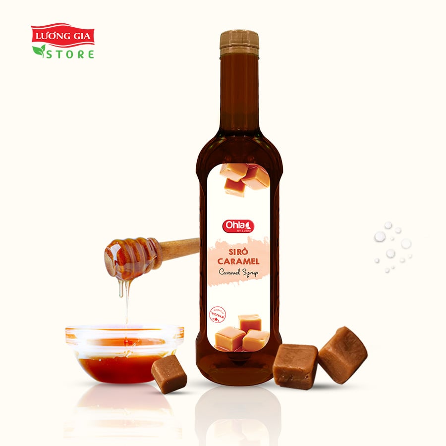 Siro Caramel Ohla 780ml (chai nhựa)