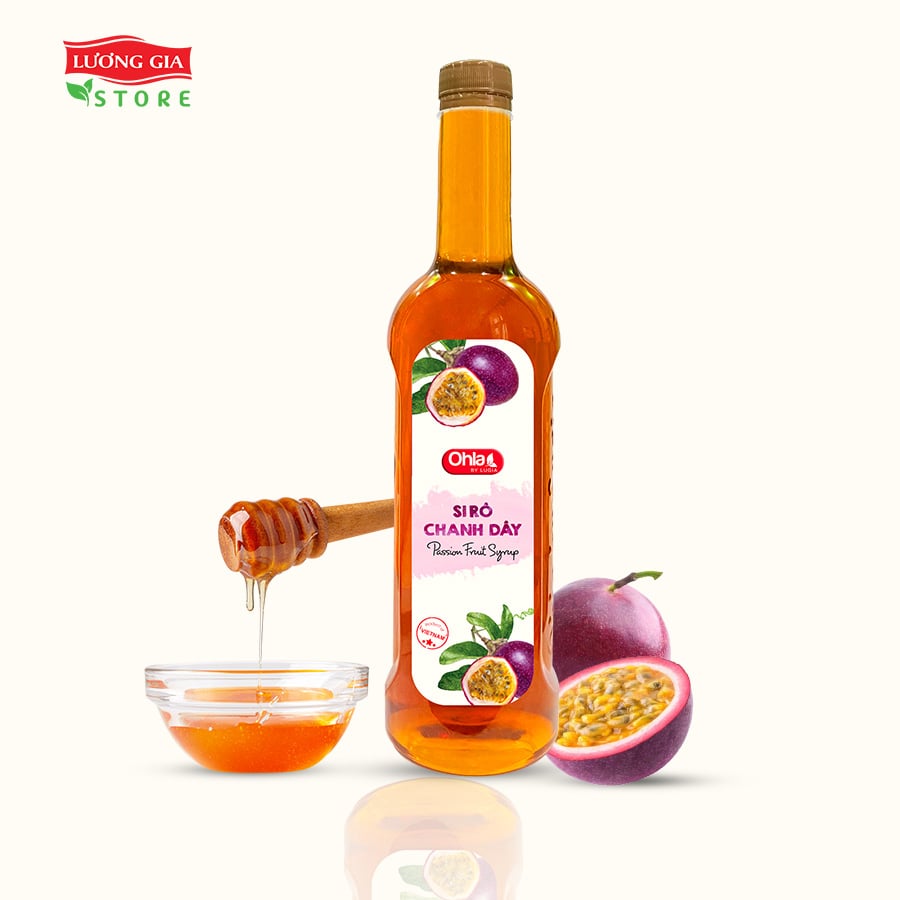 Siro Chanh Dây Ohla 780ml (chai nhựa)
