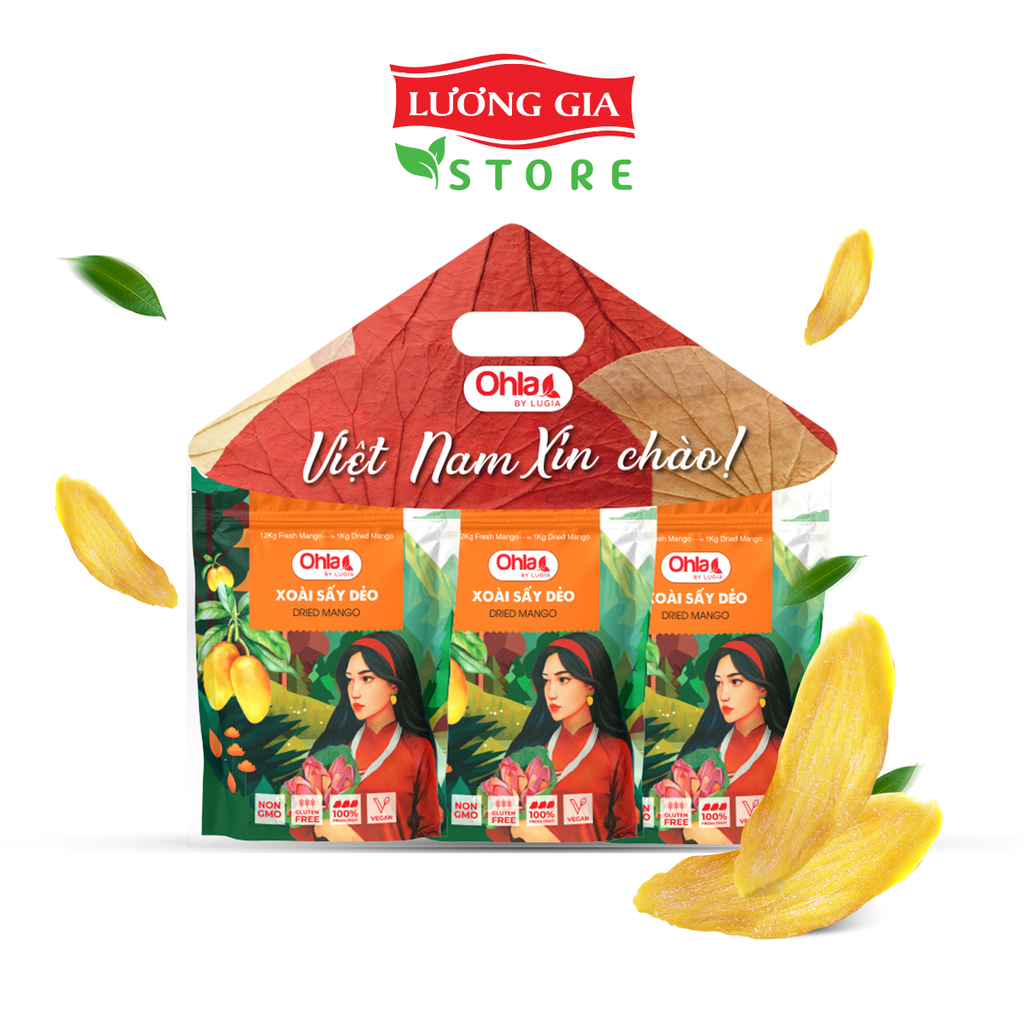 Combo Xoài sấy dẻo CG 100g (5x100g)