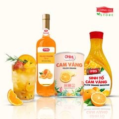 Siro Cam Vàng Ohla 750ml (chai thủy tinh)