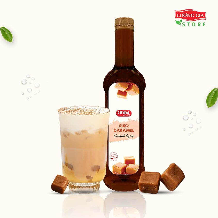 Siro Caramel Ohla 780ml (chai nhựa)