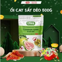 Ổi sấy dẻo muối ớt túi 500g