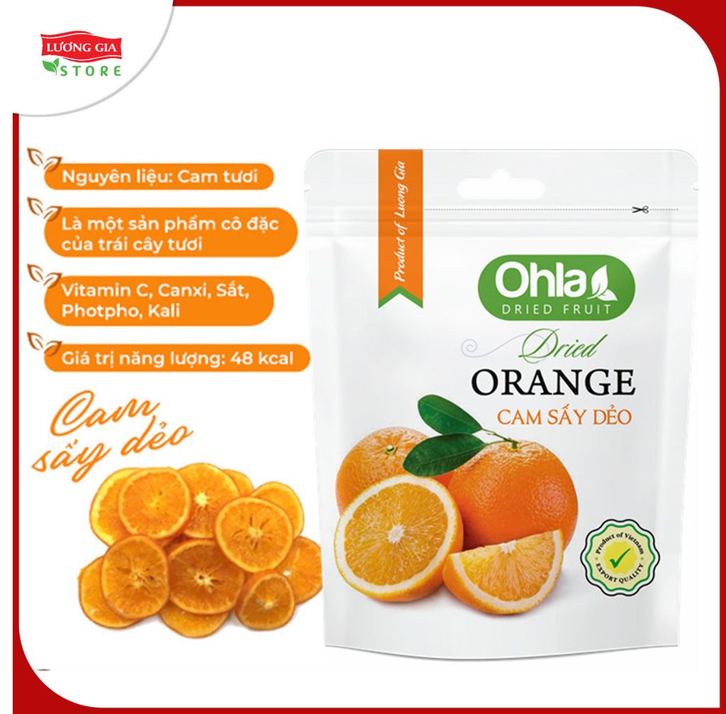 Cam sấy dẻo Ohla