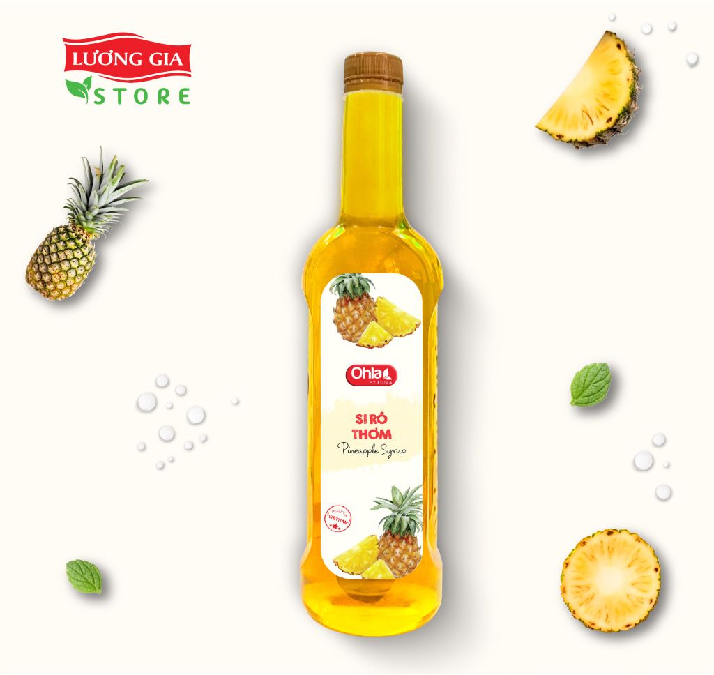 Siro Thơm Ohla 780ml (chai nhựa)