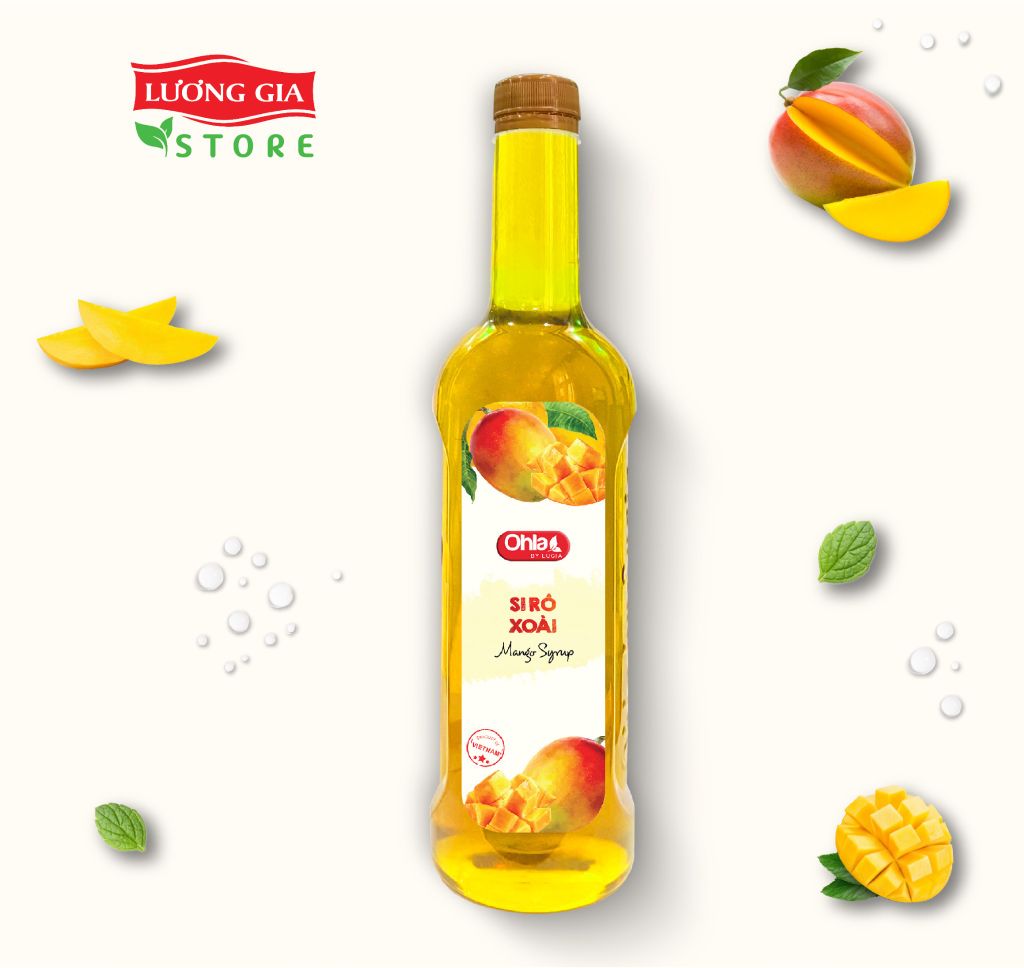 Siro Xoài Ohla 780ml (chai nhựa)