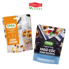 COMBO Bộ đôi năng lượng Tropical ( 1 NCDD Tropical 180gr và 1 Trái Cây Sấy Mix Hạt Tropical 100gr)