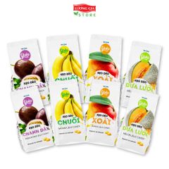 Combo 4 Vị Kẹo Dẻo Trái Cây Yoko ( vị xoài, vị chanh dây, vị dưa lưới, vị chuối)
