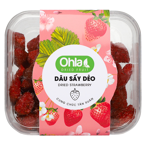 Dâu sấy dẻo Ohla_175g (hộp)