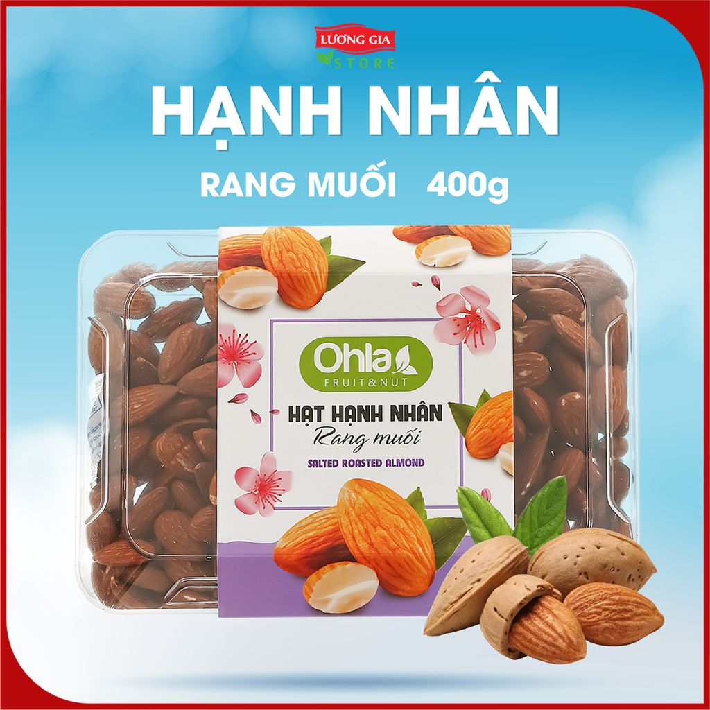 Hạt hạnh nhân rang muối - 400g