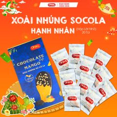 Ohla hộp xoài nhúng Socola hạnh nhân (lát nhỏ)