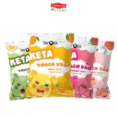 Combo Keta 4 Vị (thạch đào, thạch xoài, thạch dâu, thạch dưa lưới)