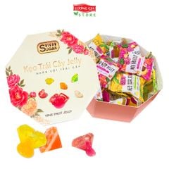 kẹo kim cương hộp bát giác 150g