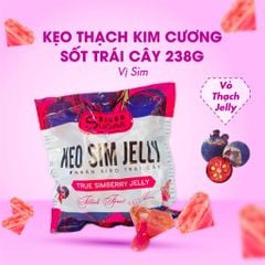 Kẹo kim cương sốt trái cây vị Sim
