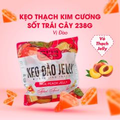 Kẹo kim cương sốt trái cây vị Đào