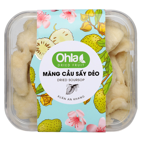 Mãng cầu sấy dẻo  Ohla_200g (hộp)