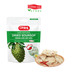 Mãng cầu sấy dẻo MUỐI ỚT Ohla_500g